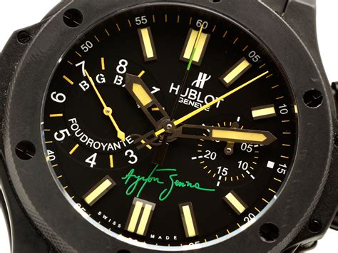 hublot aryton senna|ayrton senna watches.